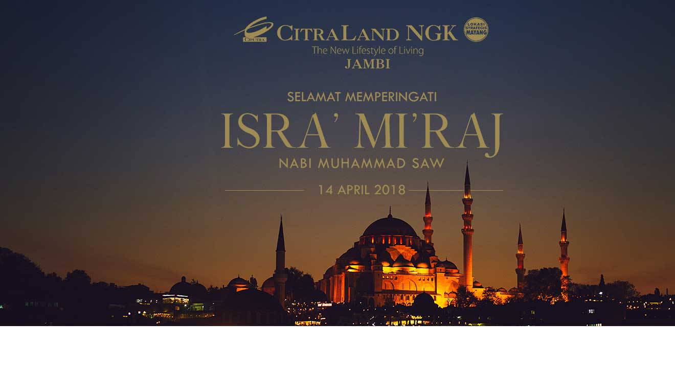 Selamat Memperingati Isra Mi'raj
