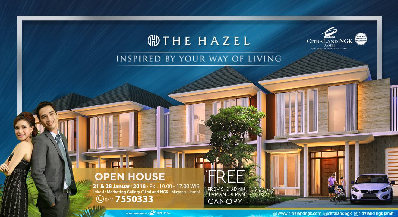 Hadirilah Open House : 21 & 28 Januari 2018